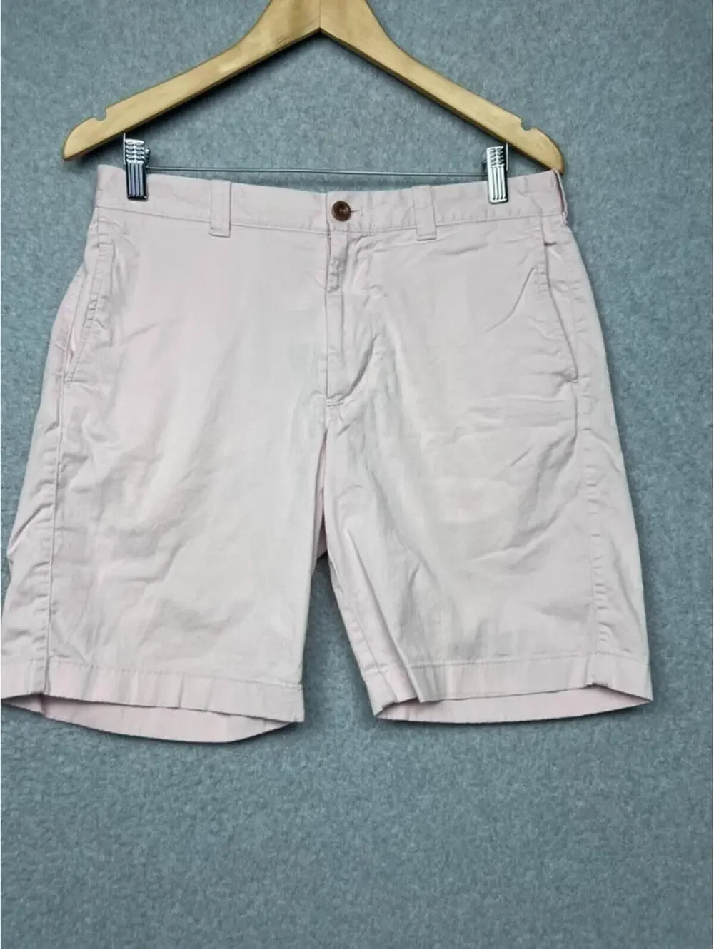 JCrew Club Mens Cotton Oxford Cloth Shorts 31 Pink Chino Preppy Golf Summer